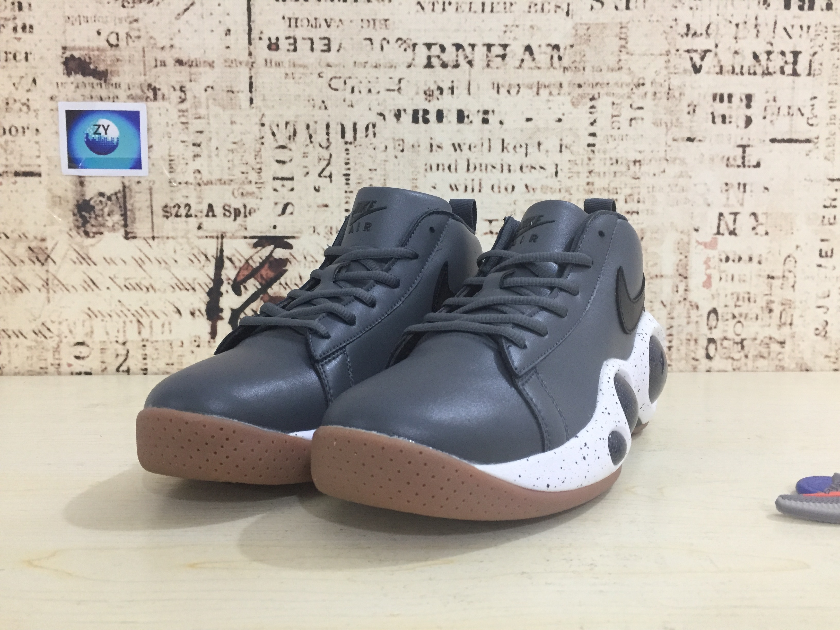 Nike Zoom Bonafide Grey Black Shoes